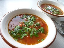 Recepty: Marocká polévka s cizrnou