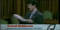 Svend Robinson – poslanec kanadského parlamentu v letech 1979 – 2004