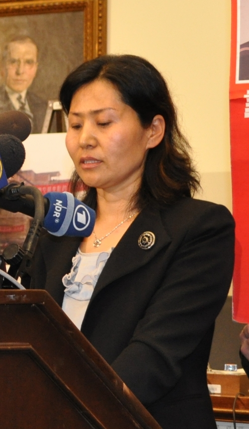 Právníkova žena Kao Geng He. (freegao.com)