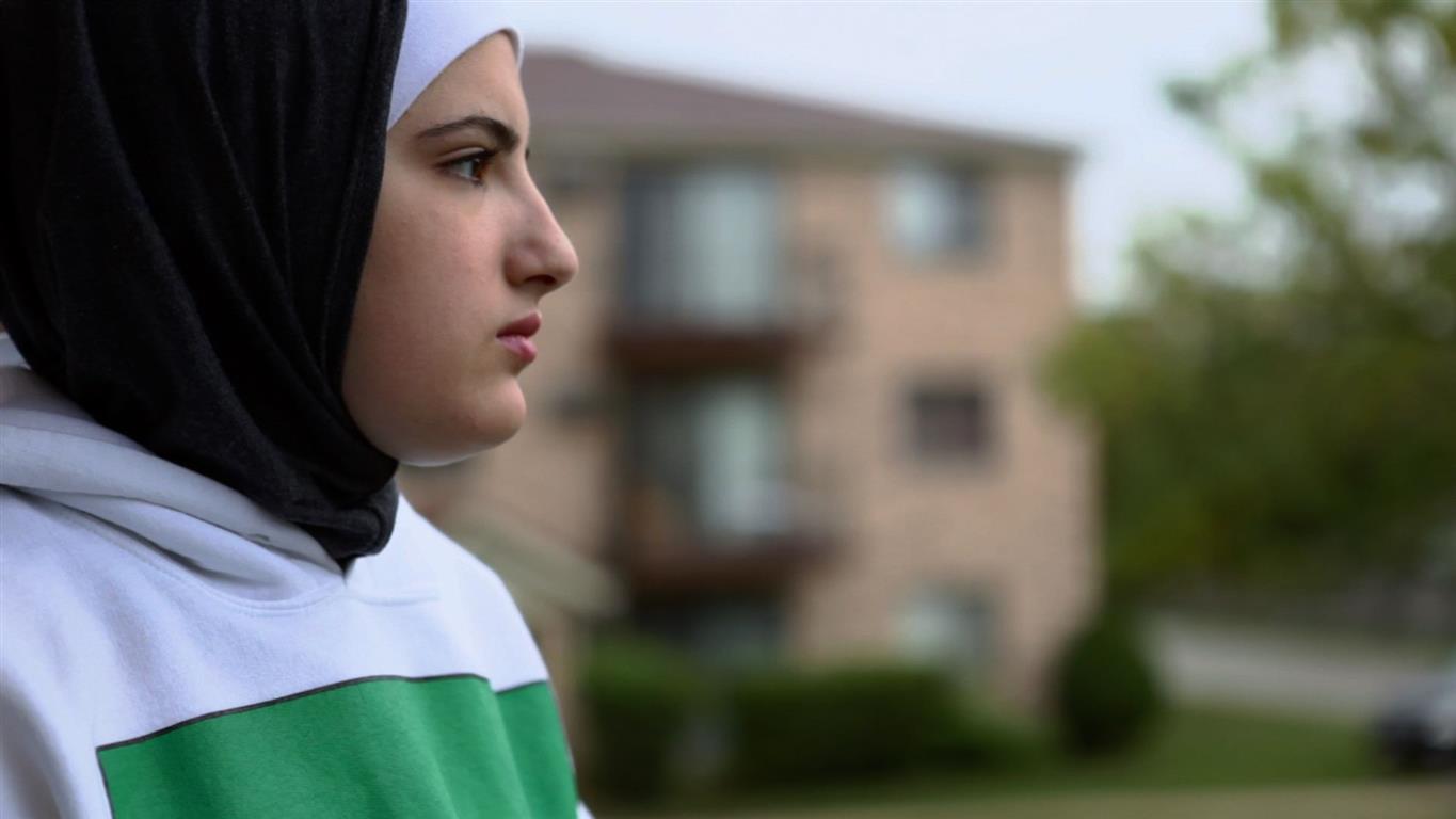 Muslimská studentka Ala´a Basatneh (©archiv Jednoho světa).