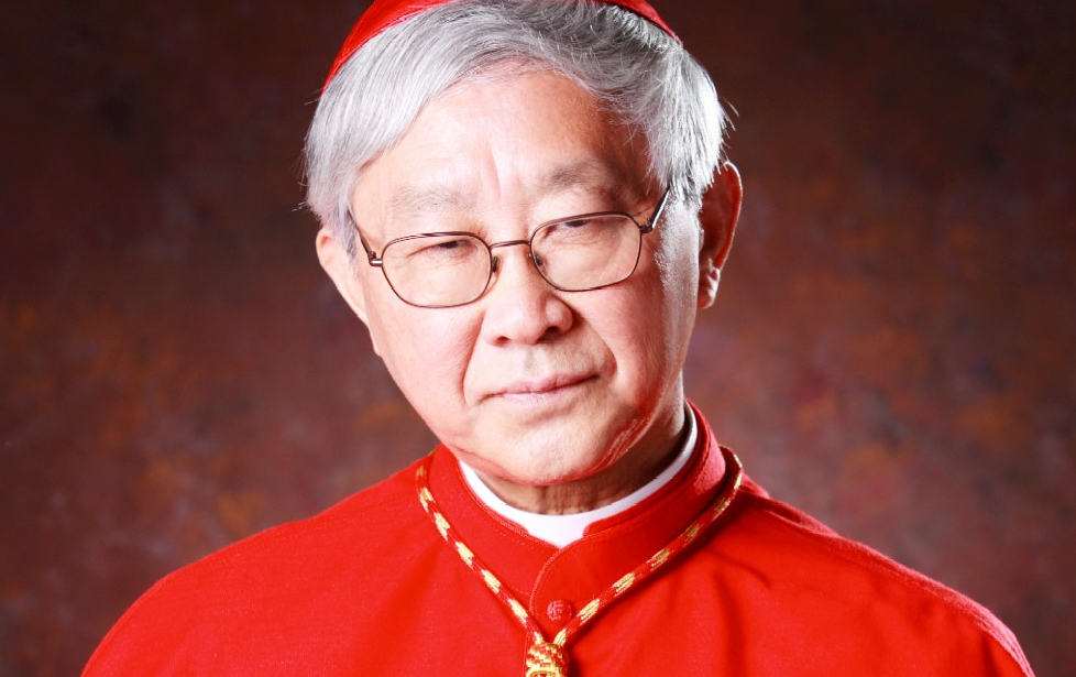 Kardinál Joseph Zen, jeden z mála lidí, kteří se neobávají říkat pravdu o postupech čínského režimu. (cristianosperseguidosayeryhoy)