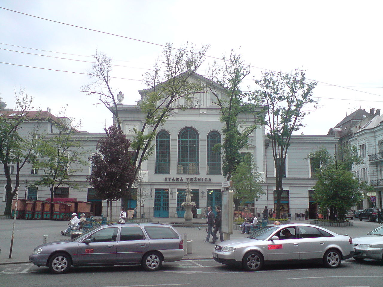 Stará tržnice v Bratislavě, chráněná památka. (Wikimedia Commons)