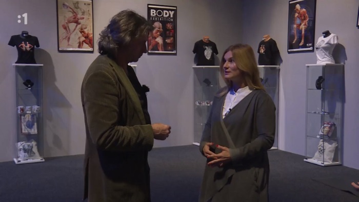 RTVS: Body the Exhibition – „Naozaj je všetko v poriadku?“ (Screenshot RTVS – Reportéry)