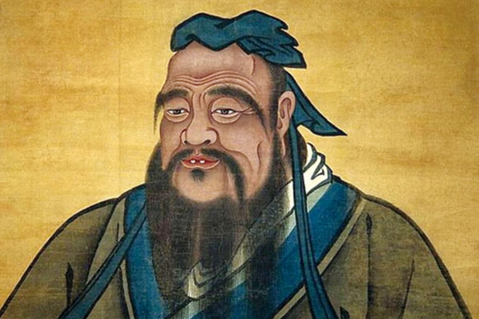 Konfucius. (Volné dílo)