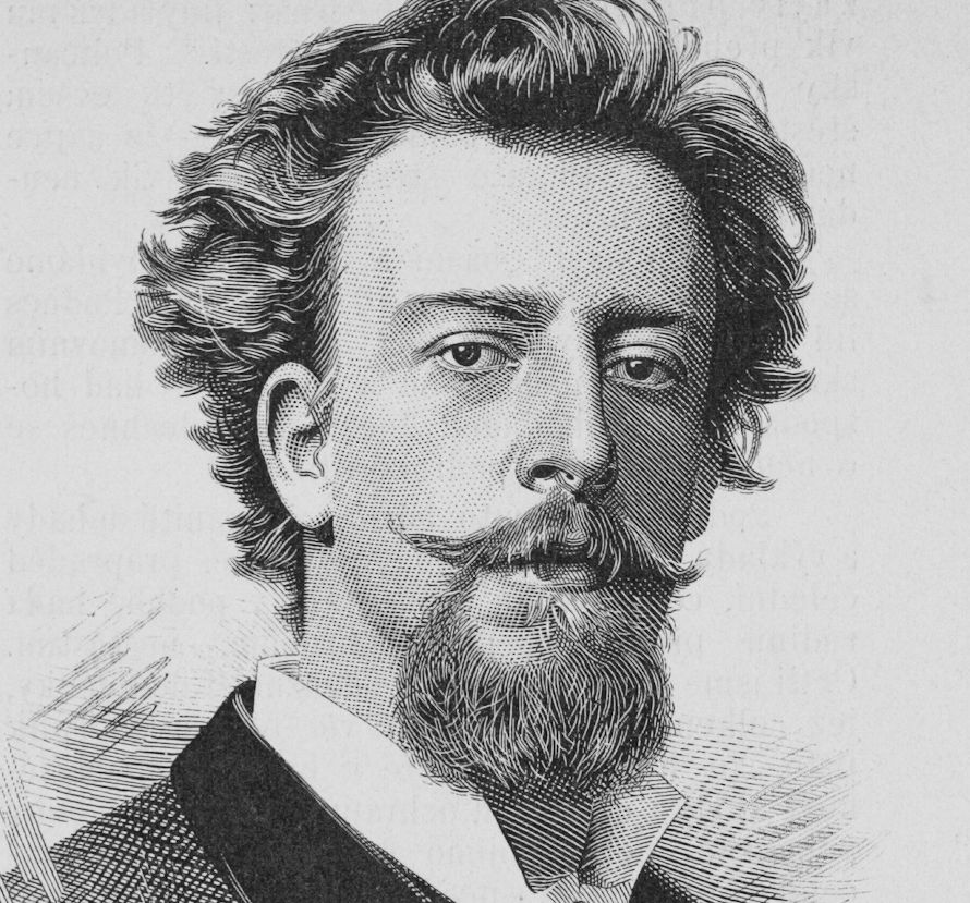 Schikanederův portrét od Josefa Mukařovského – že byl jako stvořen spíše pro herectví je patrno z jeho podobizny, 1887. (Wikimedia Commons)