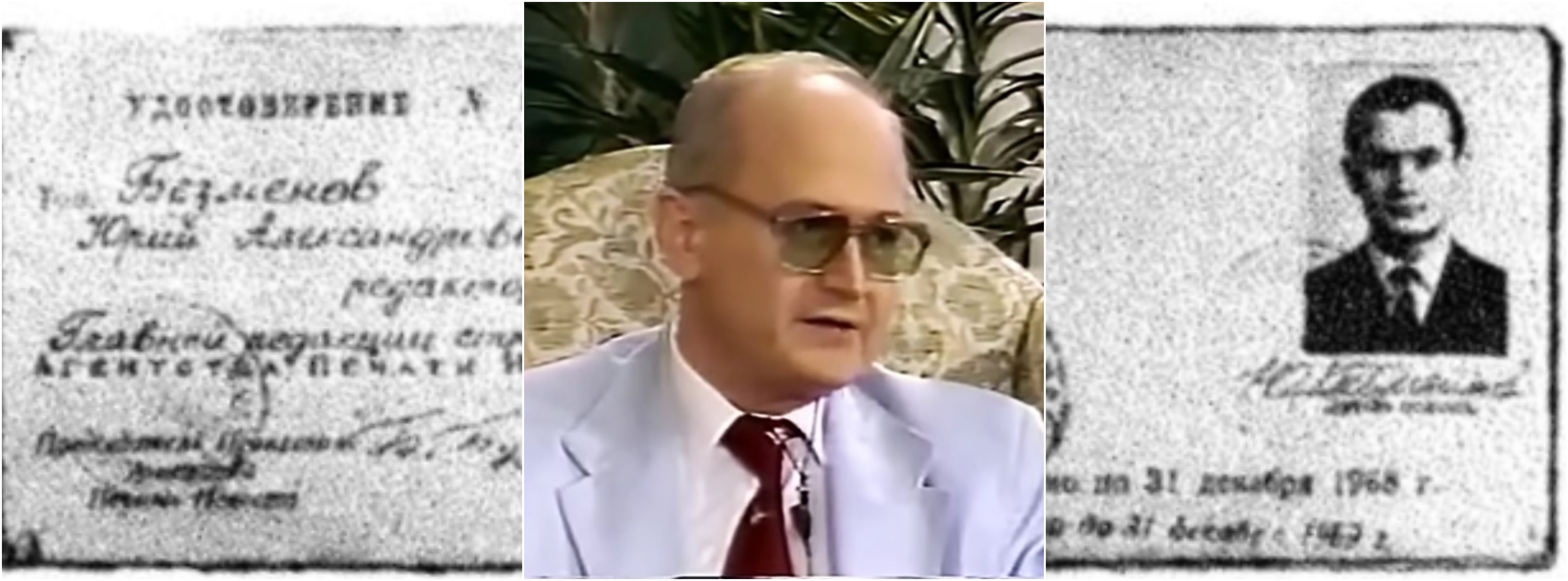 Bývalý agent ruské tajné služby (KGB) Yuri Bezmenov. (Reprofoto)